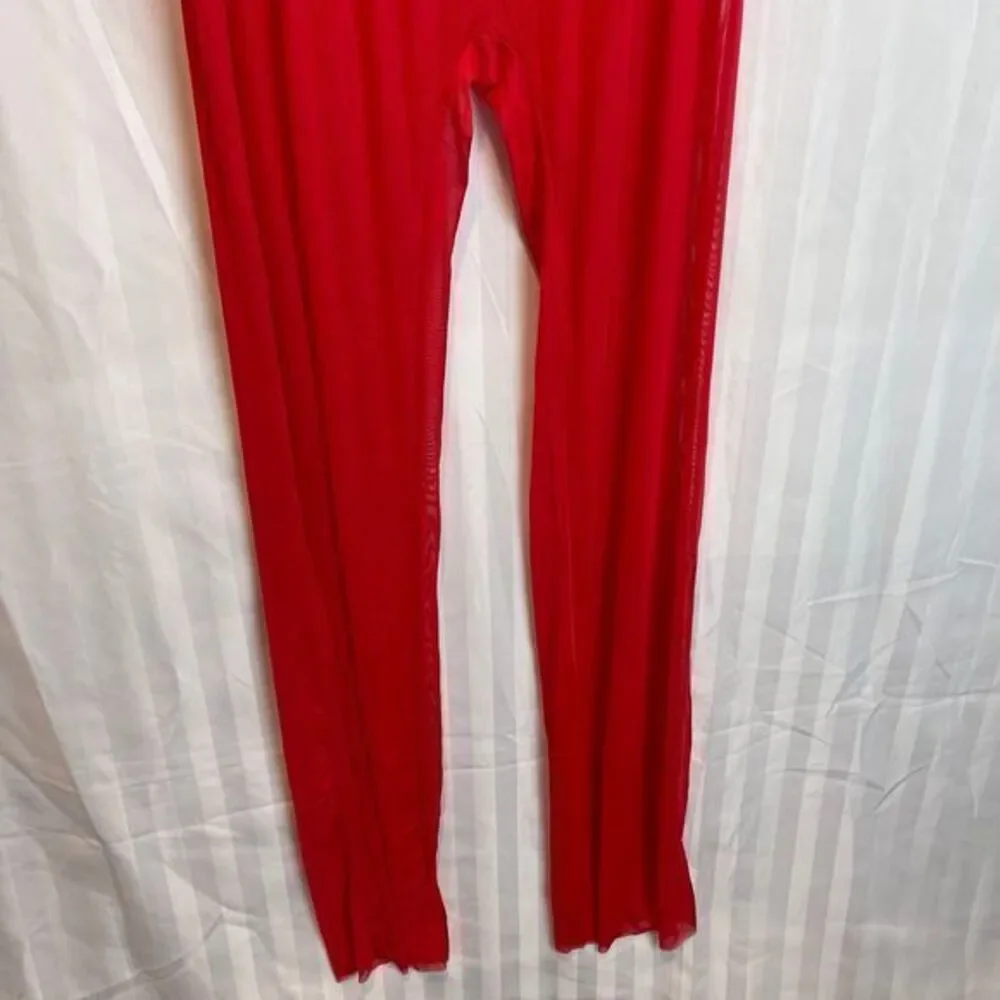 Spicy Hot High Waisted Mesh Swim Cover Up Pant Size M RefM017‎